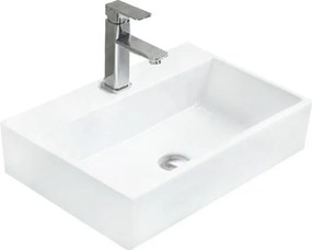 Mexen Paula opzetwastafel 53 x 36 cm, wit - 21935300