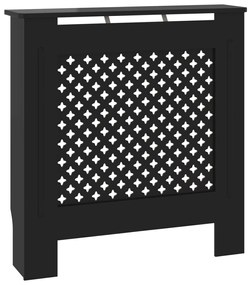 vidaXL Radiatorombouw 78 cm MDF zwart