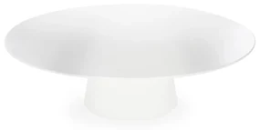 Eleonora Elin Ovale Eettafel Wit 200 Cm Magnesium Oxide - 200 X 110cm.