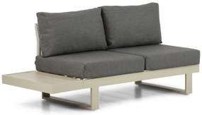 Hoek loungeset 5 personen Aluminium Taupe  Lifestyle Garden Furniture Lorenzo