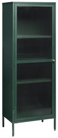 Smalle Wandkast Groen - 58x40x160cm.