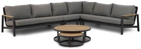 Hoek loungeset 6 personen Aluminium/Rope Grijs  Coco Ralph/Westfield