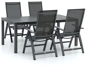 Bellagio Avenza/Fidenza 183cm dining tuinset 5-delig verstelbaar