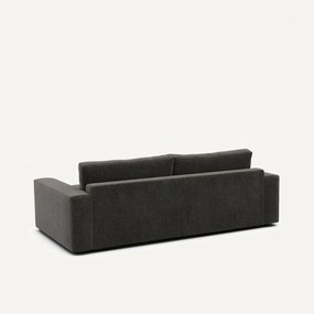 Slaapbank in chenille fluweel, Skander