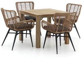Intenso Asti/ROUGH-S 90cm dining tuinset 5-delig
