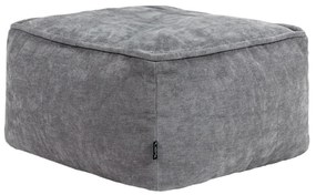 Amara Poef Chenille - Grijs