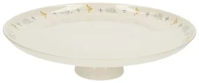 Taartplateau, steengoed, strooitakje,Ø 27 cm