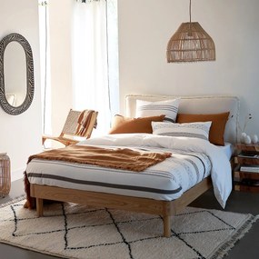 Bed met hoofdbord en lattenbodem, Amedi