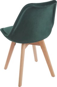 Set 4 Synk Fluwelen Stoelen