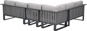 Garden Impressions Gabon loungeset hoek 4-delig links - sandstone