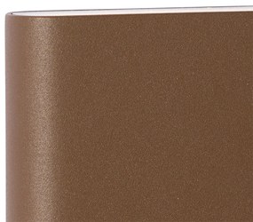 Moderne buiten wandlamp roestbruin 11,5 cm incl. LED IP65 - Batt Modern IP65 Buitenverlichting