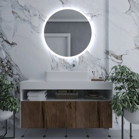 Ronde spiegel met verlichting E1