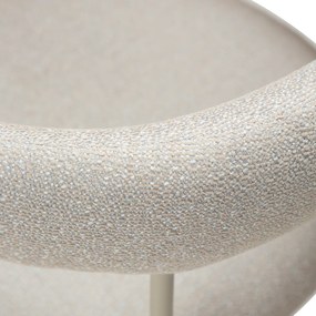 Dan-Form Plenti Eetkamerstoel Met Ronde Rug Cashmere Boucle