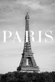 Foto Paris Text 2, Pictufy Studio, (26.7 x 40 cm)