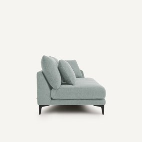 Halve bank van gevlochten polyester, 2-zit, MODERNISTE