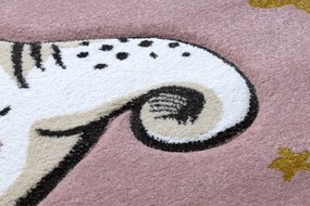 Tapijt PETIT ELEPHANT OLIFANTJE Sterretje ROND rozekleuring