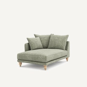 Chaise longue van katoen Lazare