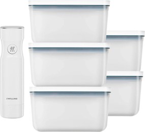 ZWILLING FRESH &amp; SAVE Meal prep bundel, 6-delig / L, kunststof, La-mer - FRESH &amp; SAVE - ZWILLING