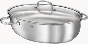 Ovale braadpan Elegance met glazen deksel