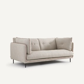 2-zitsbank in structuurviscose en linnen, BOTERO