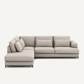 Omvormbare hoekbank links in viscose linnen, MARSILE