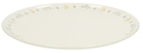 Ontbijtbord, steengoed, strooitakje,Ø23 cm