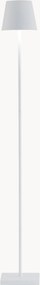 Kleine dimbare LED vloerlamp Poldina, in hoogte verstelbaar