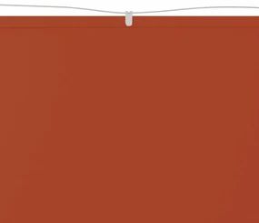 vidaXL Luifel verticaal 180x1000 cm oxford stof terracottakleurig
