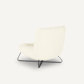 Fauteuil in bouclé stof, Helma