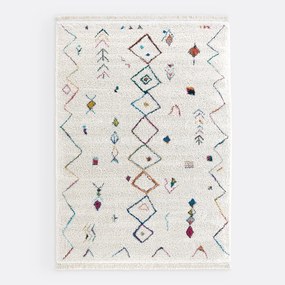 Vloerkleed in Berberse stijl, gekleurd  XL, Miro