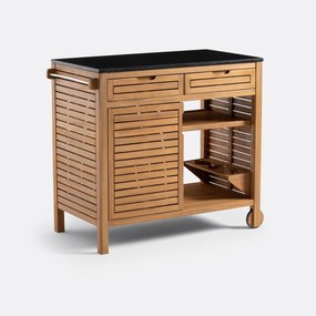 Opdientafel in acacia, Wassif