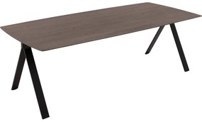 Goossens Excellent Eettafel Uniek, Semi rechthoekig 260 x 100 cm