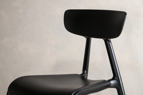 Jörn Eetkamerstoel - Carina  - Zwart - Kunststof - Jörn