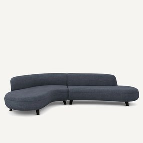 Rosebury katoenen en linnen hoekbank, ontwerp Emmanuel Gallina