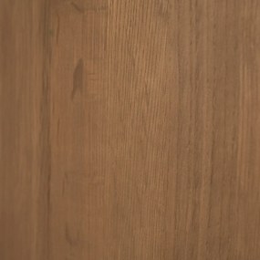 Hoge Design Kast Eikenhout Bruin - 120x50x210cm.