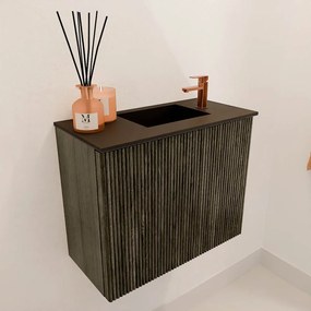 Mondiaz Joya 50cm toiletmeubel shadow met wastafel faye rechts 1 kraangat urban
