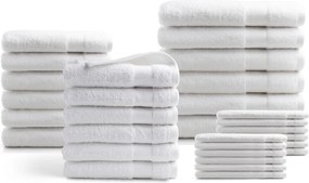 Handdoeken 30 delig set – Hotel Collectie – wit