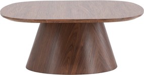 Moderne Salontafel Met Ronde Hoeken - 92 X 120cm.