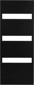 Ben Paros designradiator 154x61cm 675W Zwart