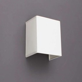 Landelijke wandlamp wit met stoffen kap - Vete Design, Modern E27 Binnenverlichting Lamp