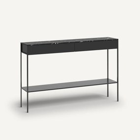 Wandtafel met tafelblad in marmer Fébée