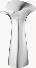 Vaas Bloom Botanica van edelstaal, H 22 cm