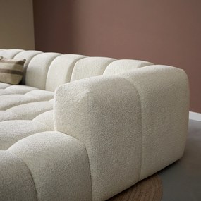 Design Bank Creme Hoek Rechts