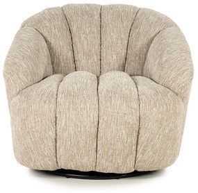 By-Boo Sogno Schelpvormig Fauteuil Taupe