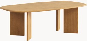 Ovale salontafel Charlotte van eikenhout
