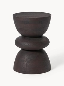 Ronde bijzettafel Benno van mangohout