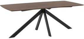 Goossens Excellent Eettafel Uniek, Semi rechthoekig 200 x 100 cm