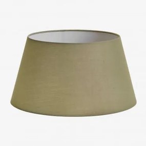 Monaco Stoffen Lampenkap Groen – Salie & Ø40 Cm - Sklum