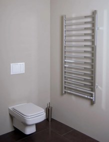 Sanicare design radiator Qubic 126,4 x60 cm. chroom