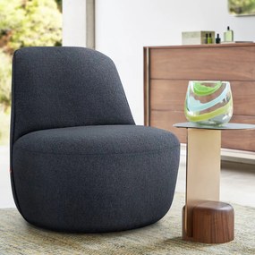 Draaifauteuil in bouclé, Rosebury